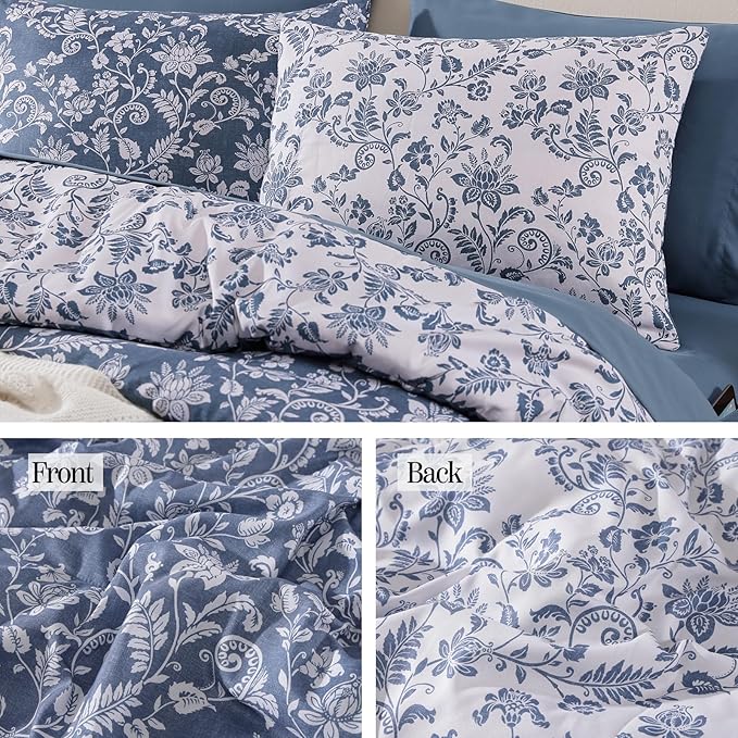 Botanical Flowers Comforter Set