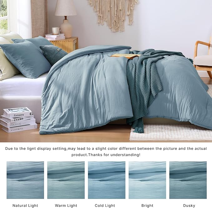 Prewashed 3 Pieces Comforter Set