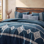 Melex Embroidery Comforter Set