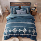 Melex Embroidery Comforter Set