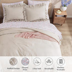 Catami Ruffle Comforter Set