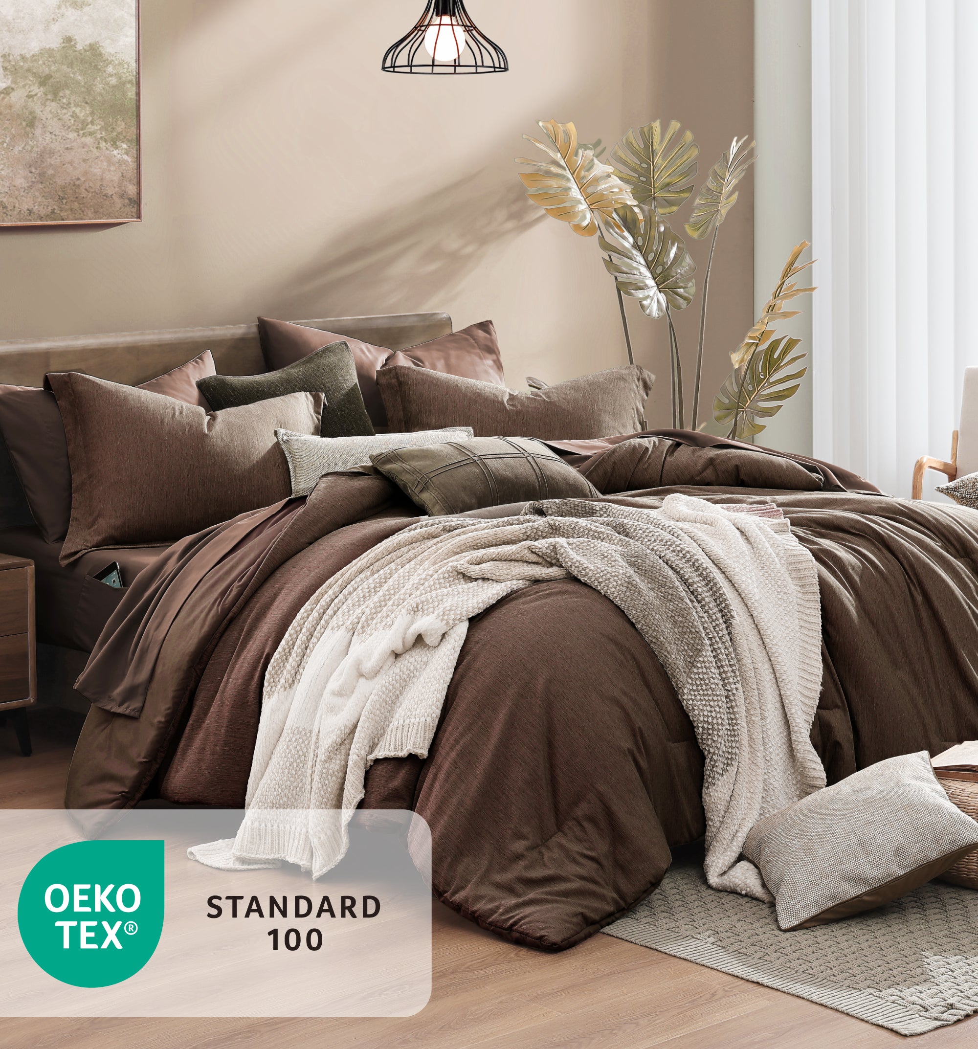 Cationic Dyeing Comforter Sets