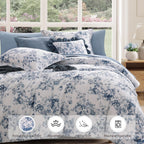 Botanical Flowers Comforter Set