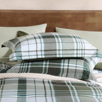 Melex Plaid Comforter Set