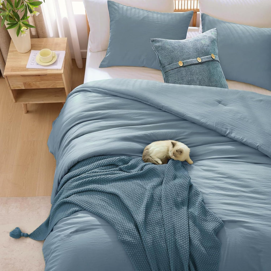 Prewashed 3 Pieces Comforter Set