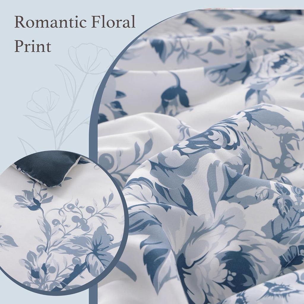 Botanical Flowers Comforter Set