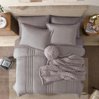 Melex 7-piece Bed in a Bag Comforter Set with Sheets