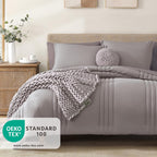 Melex 7-piece Bed in a Bag Comforter Set with Sheets