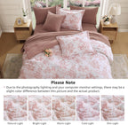 Botanical Flowers Comforter Set