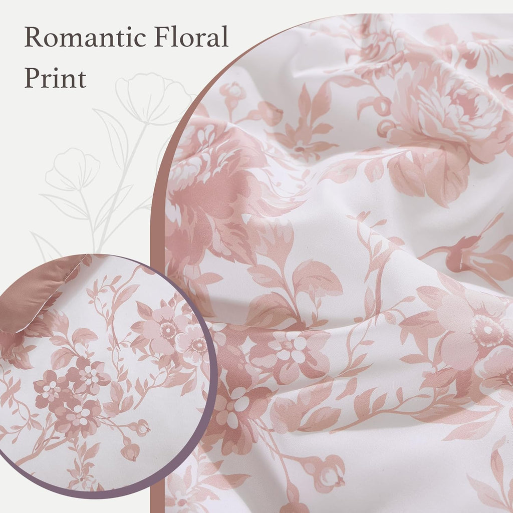 Botanical Flowers Comforter Set