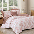 Botanical Flowers Comforter Set