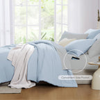 Prewashed fabric 7-piece Bed in a Bag Comforter Set