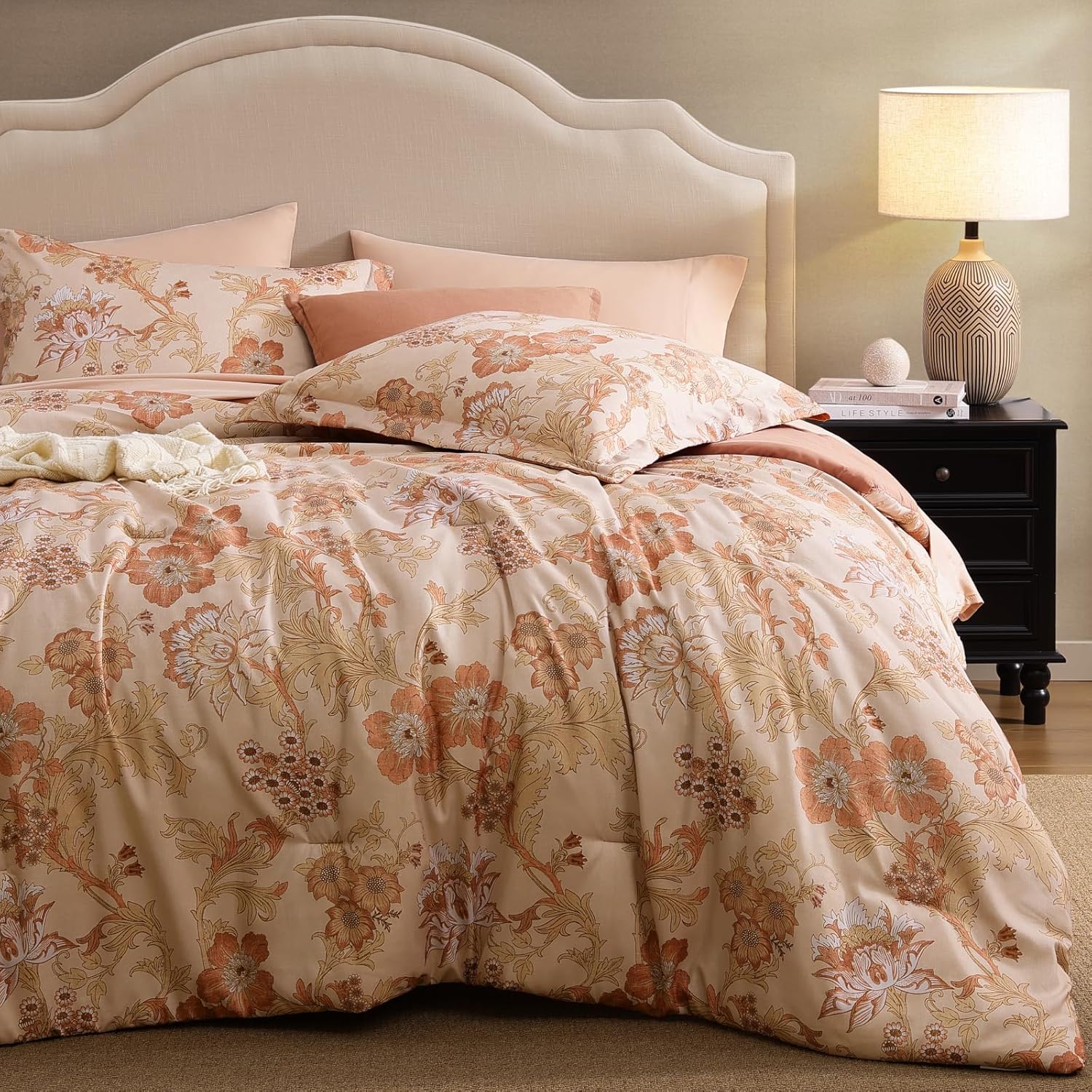 Botanical Flowers Comforter Set