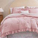 Melex Ruffle Comforter Set