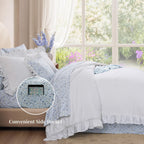 Melex Ruffle Comforter Set