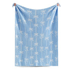 Catami Bow Throw Blanket-Reversible Home Decor Blankets for Couch Sofa Bed Camping 50"x60"